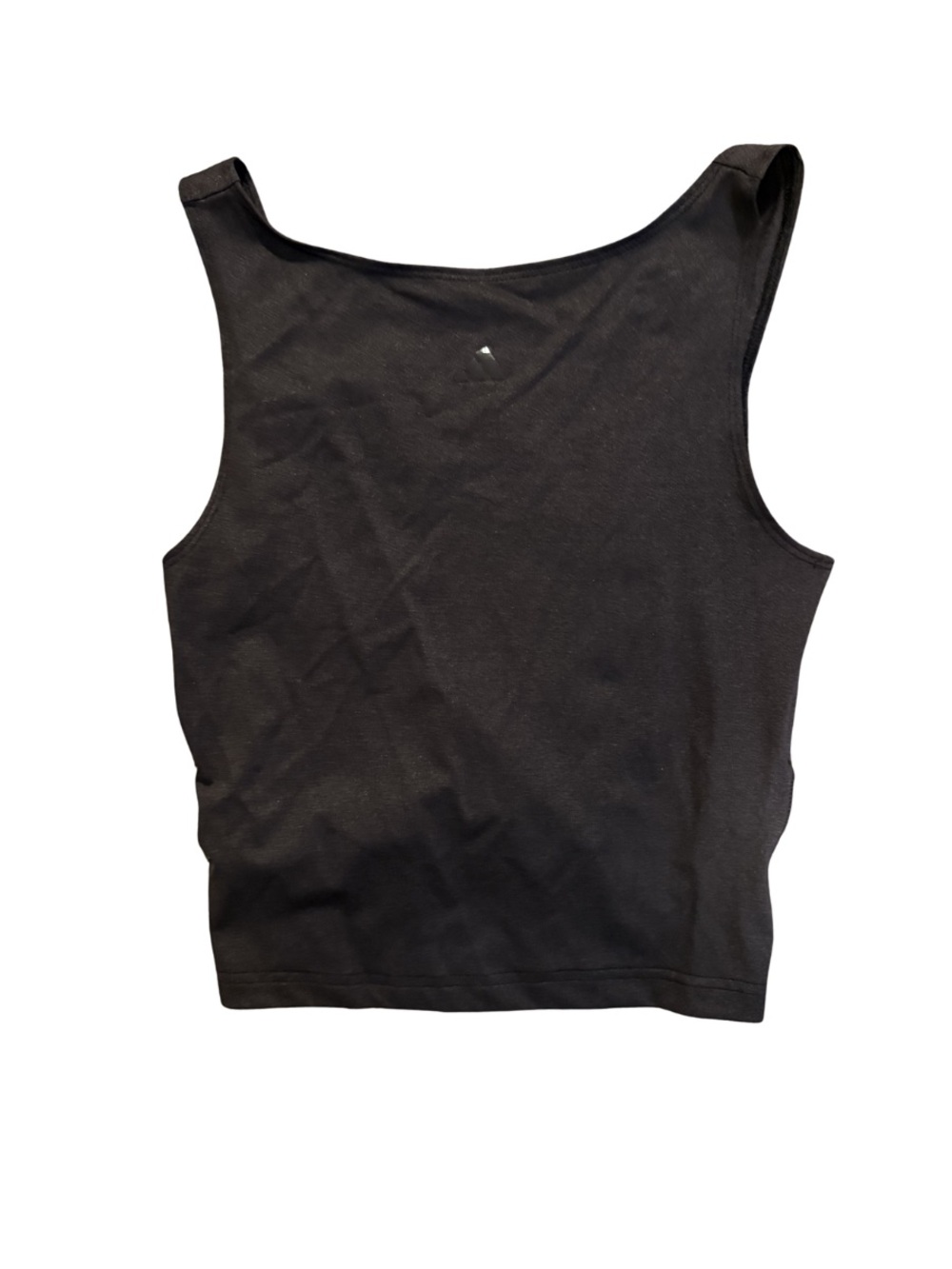 adidas Black Performance Top with Logo Tag